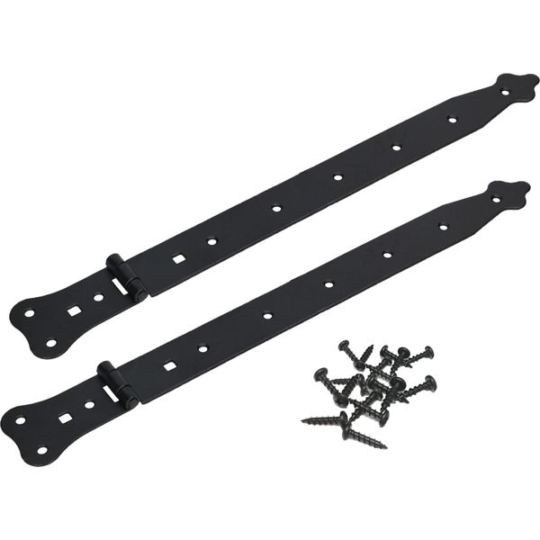 Kotarbau® Set Di 2 Cerniere Per Tapparelle 460 Mm Cerniera Per Cancello Stretta Cerniera Per Porta Elegante Di Altissima Qualità Cerniere A Croce Cerniera Per Cancello Da Giardino-image