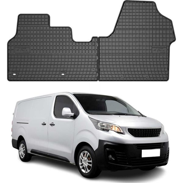 2016-2024 Peugeot Expert Tappetini Tpe Nero 2 Pz-image