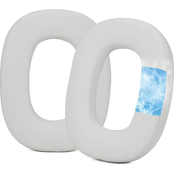 Inf 2 Pezzi Cuscinetti Auricolari Di Ricambio In Gel Raffreddante Per Bowers&Wilkins PX8 PX7 S2 Bianco-image