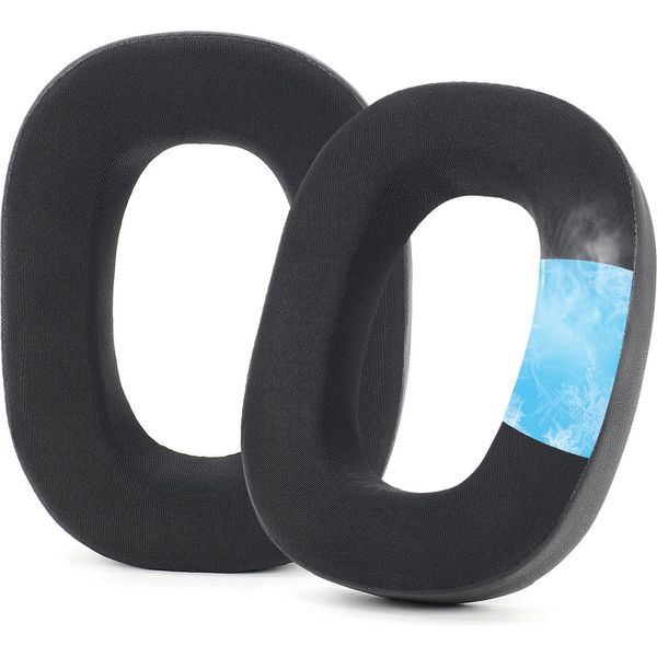 Inf 2 Pezzi Cuscinetti Auricolari Di Ricambio In Gel Raffreddante Per Bowers&Wilkins PX8 PX7 S2 Nero-image