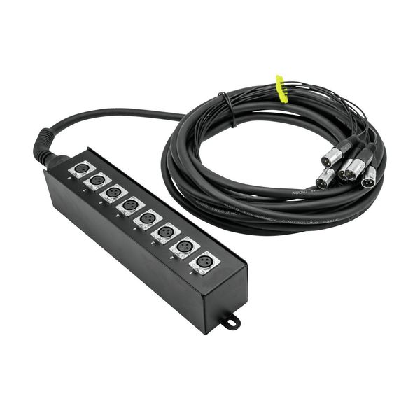 Omnitronic Multicore Stagebox MUS-810 20,30Cm (8") 10M (30304617)"-image