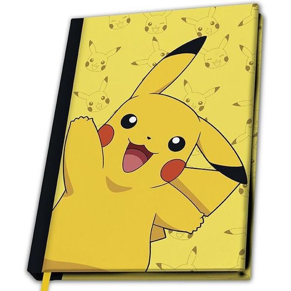 Abystyle ABYNOT082 Quaderno Per Scrivere A5 180 Fogli Nero, Rosso, Giallo-image
