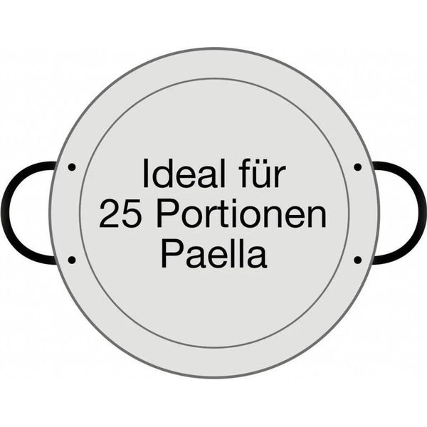 Paella World Padella Per Paella Originale Spagnola Tipo Valenciana 90 Cm Di Diametro-image