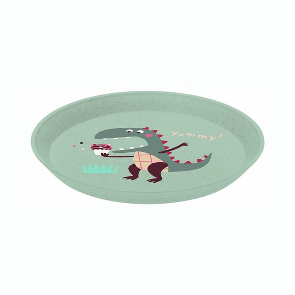 Koziol Teller Connect Plate Rex, Dessertteller, Kunststoff, Organic Green, 20.5 Cm, 8336748-image