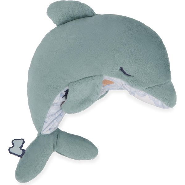 Kaloo Delfino Giocattolo Caldo E Coccoloso - Cuscino Termico Peluche 2 In 1 Per Bambini-image