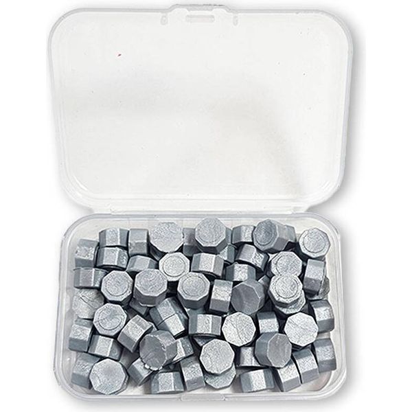 Stamperia - Wachsperlen - Perle Di Cera - Set Di Cera - Argento Chiaro 20 G-image
