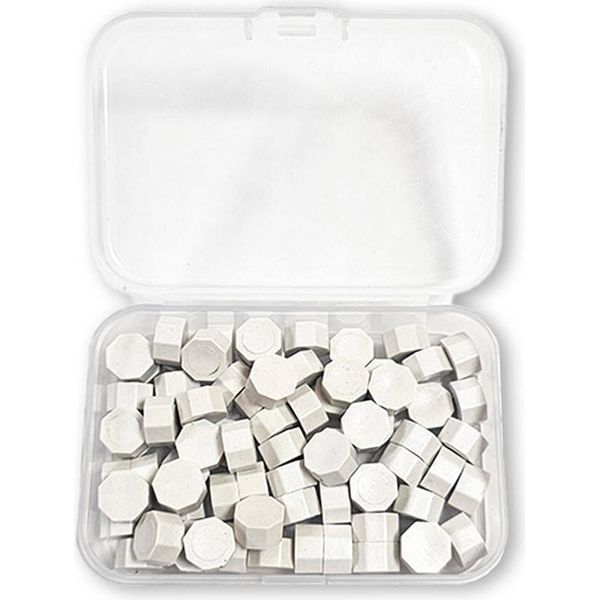 Stamperia - Perle Di Cera - Perle Di Cera - Set Di Cera - Bianco Opaco 20 G-image