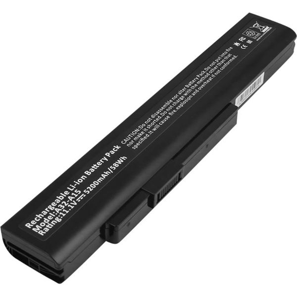 Avizar, Msi CX640 CR640 Laptop Akku Li-Ion 11,1V 5200Mah 58Wh, Schwarz-image