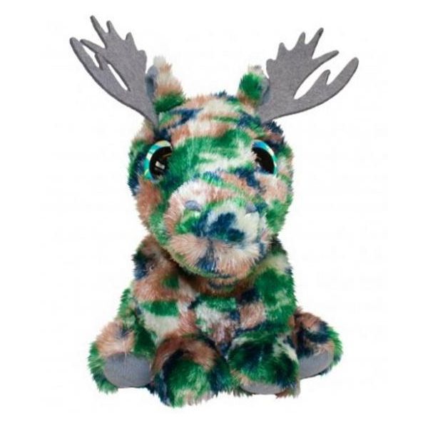 Peluche Lumo Alce Helge Verde/Marrone 15 Cm-image
