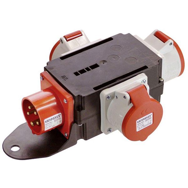 Adattatore Cee Mixo Rhein 1Xspina Cee 400V,16 A,5 Poli IP44 AS-SCHWABE-image