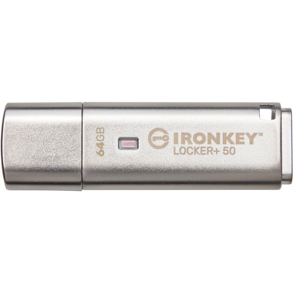 Kingston IKLP50/64GB Usb-Stick 64GB Kingston Ironkey Encryption Retail-image