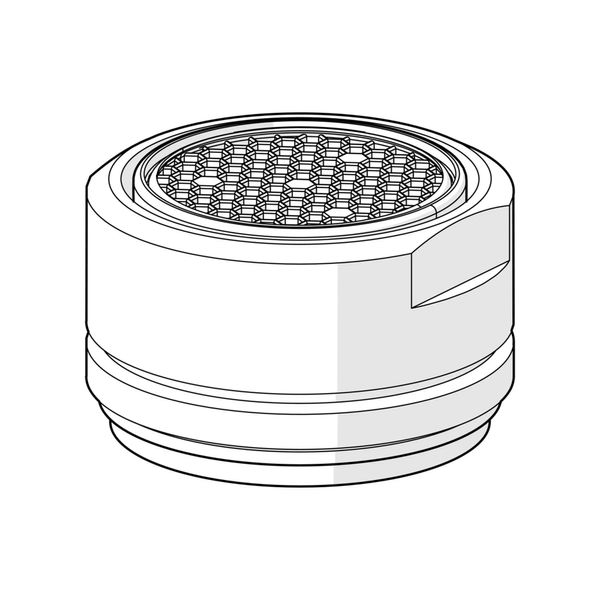 Hansa Luftsprudler 59914068 M24X1 HC-STD, 6 L/Min, Laminar)-image