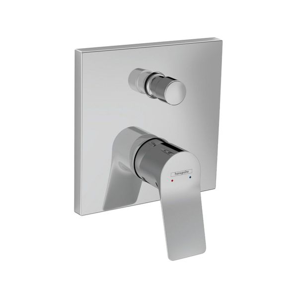 Hansgrohe Fertigmontageset Vivenis Up-Wannen-Einhebelmischer, Chrom (75415000)-image