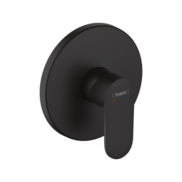 Hansgrohe Fertigmontageset Vernis Blend Up-Brause-Einhebelmischer, 1 Verbr., Mattschwarz (71667670)-image