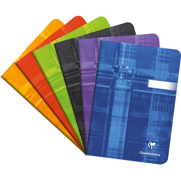 Clairefontaine 63682C Clairefontaine Quaderno Cucito, 148 X 210 Mm, 5/5 Quadrato-image