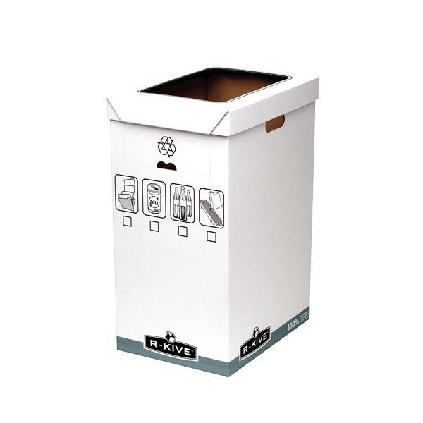 Bidone Per La Raccolta Differenziata Fellowes Bankers Box System, Bianco-image