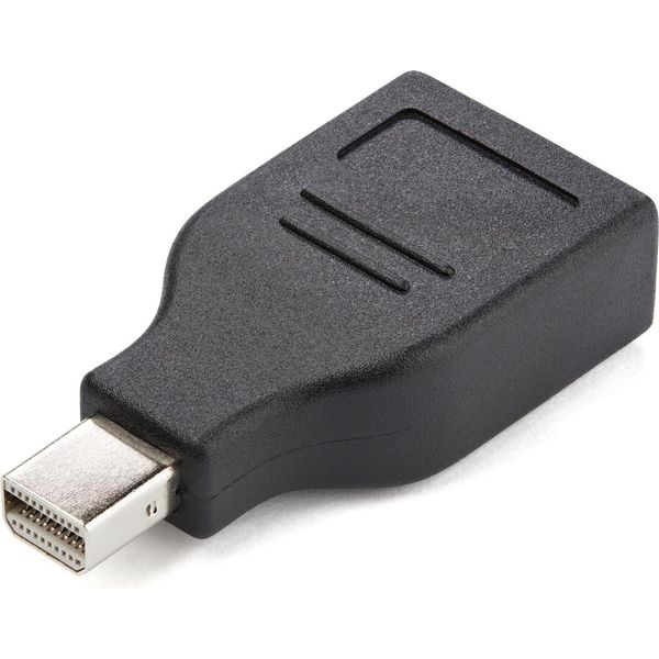 Startech.Com Adattatore Compatto Da Mini Displayport A Displayport - Video Uhd 4K X 2K - Convertitore Mini Dp A Dp - Adattatore Mdp A Dp 1.2 - Notebook Mdp A Monitor Displayport - M/F-image