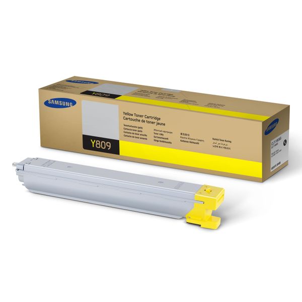 Samsung CLT-Y809S Toner Giallo CLT-Y809S Toner Giallo Per CLX-9201NA/9251NA/9301NA (CLT-Y809S/ELS)-image