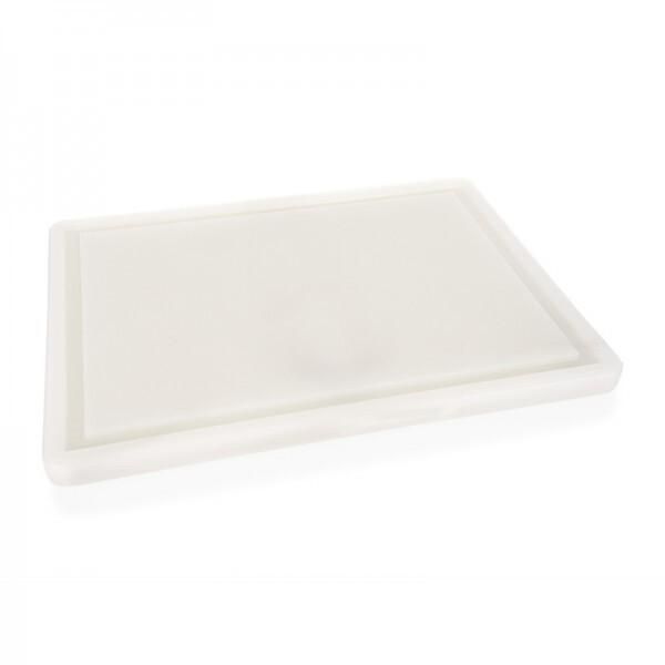Tagliere In Pe Con Scanalatura Per Il Succo, Lunghezza 40 Cm, Larghezza 25 Cm, Altezza 2 Cm.-image