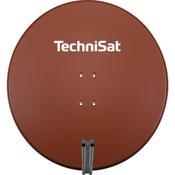 Technisat Satman 850 Plus | Antenna Satellitare Da 85 Cm Con Supporto Az/El | Rosso-image
