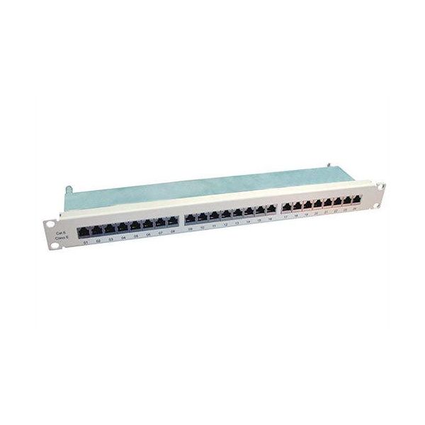 Value Kat.6 48,30Cm (19")-Patchpanel, 24 P, Geschirmt, Grau (26.99.0354)"-image