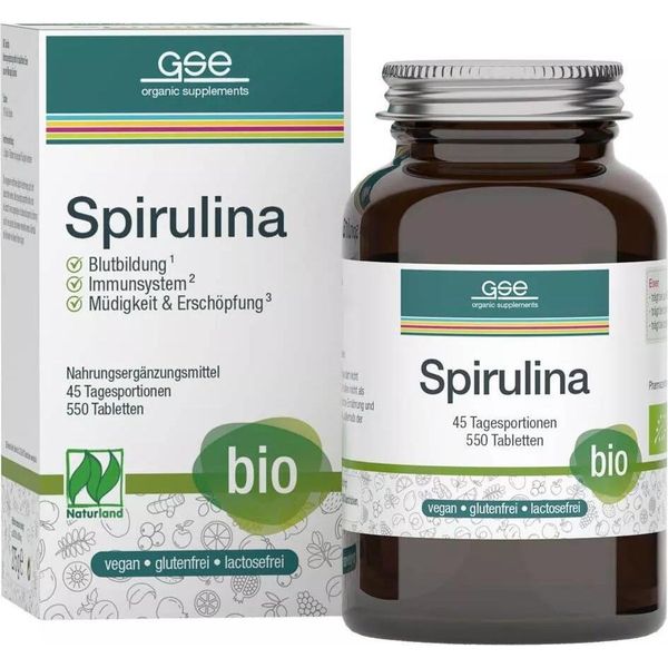 Spirulina Biologica - 550 Compresse 275G-image