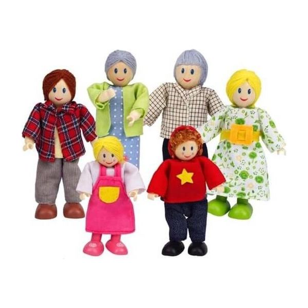 Hape Hapé E3500 - Multicolore - 3 Anni - Cotone - Legno - Bambino/Ragazza - 6 Pezzo/I - 200 Mm-image