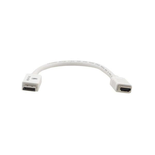 Kramer Electronics Dp - Hdmi 0,3 M 0,3 M Displayport Bianco-image