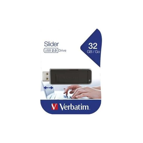 Verbatim Store 'N' Go Slider - Unità Flash Usb - 32 Gb - Usb 2.0-image