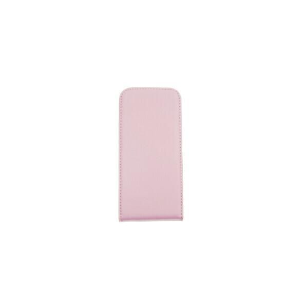 Custodia Sottile In Pelle Per Cellulare Flip Per Htc One M8 Rosa-image