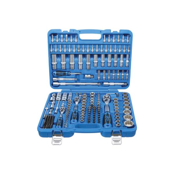 Set Di Chiavi A Bussola, A Dodici Lati | Azionamento 6,3 Mm (1/4") / 10 Mm (3/8"") / 12,5 Mm (1/2"") | 192 Pz."-image