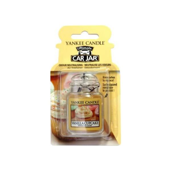 Yankee Candle Vanilla Cupcake Gel Car Tag 1Pc-image