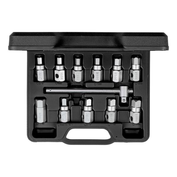Gedore Red R15553004 Set Di Chiavi Di Servizio Per Olio Con Impugnatura A Q Da 3/8" 12 Pezzi, 3301544"-image