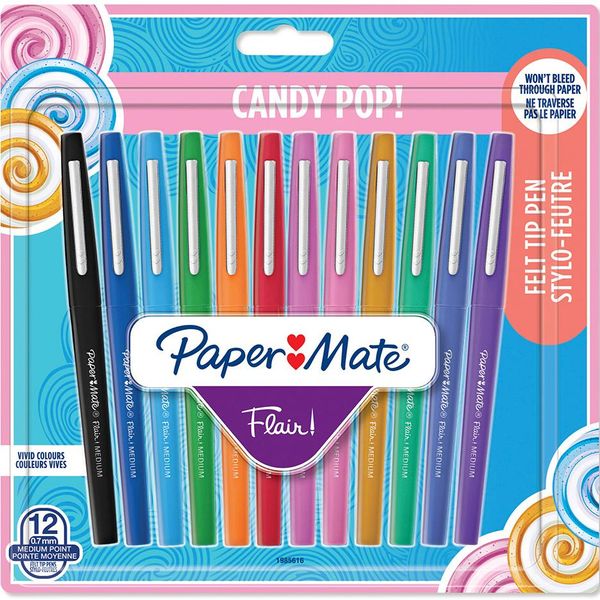 Paper Mate 1985616 1X12 Paper Mate Filzstifte Flair Candy Pop M-image