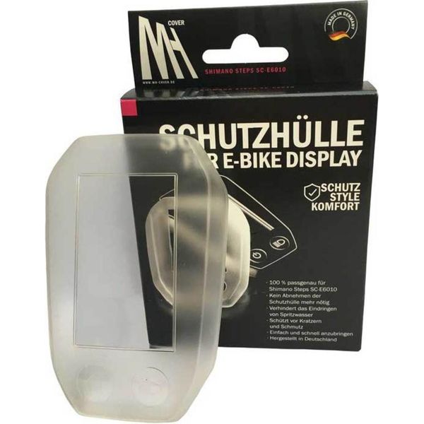 Mh Cover Display E-Bike Copertura Protettiva In Silicone, Trasparente, Shimano Steps SC-E6010-image
