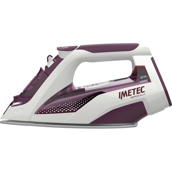 Imetec Zerocalc Z3 3900 Ferro Da Stiro Secco Vapore Ceramica Viola Bianco 2400 W-image