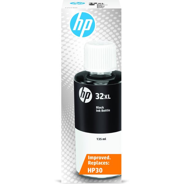 Hp 32XL - Nero - Hp - Smart Tank Wireless 400 - Smart Tank Plus Wireless 500/600 - 6000 Pagine - Resa Elevata (Xl) - 135 Ml-image