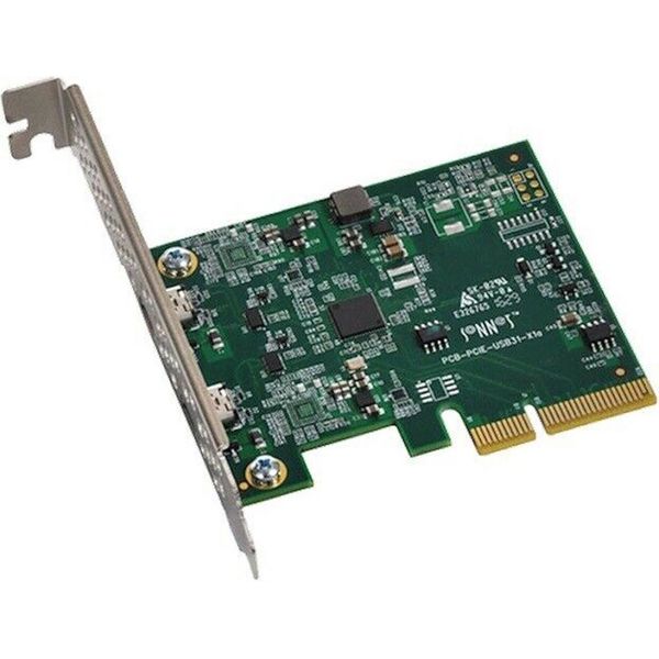 Sonnet USB3C-2PM-E - Pcie - Usb 3.2 Gen 1 (3.1 Gen 1) - Niedriges Profil - Pci 3.0 - Asmedia 1142 - Windows 10,Windows 10 Education,Windows 10 Education X64,Windows 10 Enterprise,Windows 10...-image
