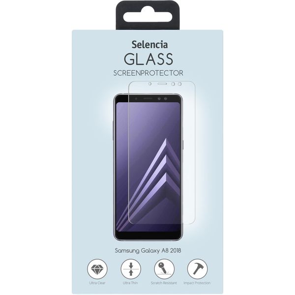 Selencia Pellicola Protettiva Samsung Galaxy A8 (2018) Vetro Blindato Per Samsung Galaxy A8 (2018)-image