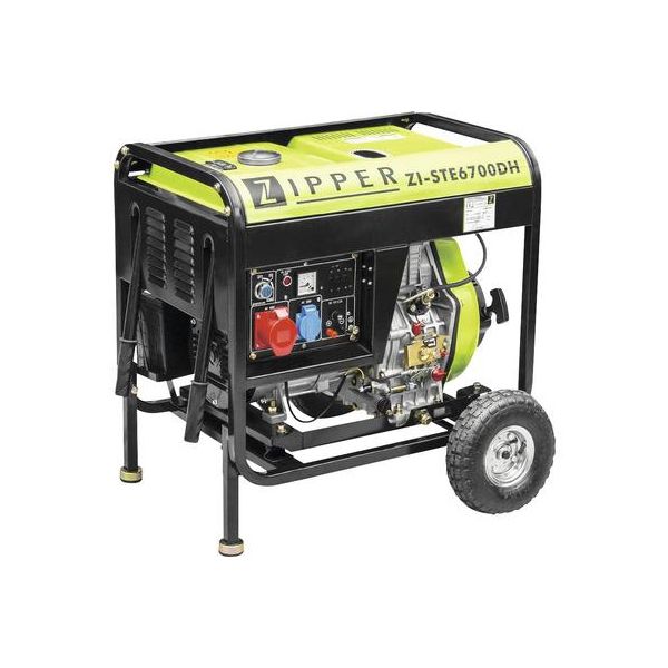 Zipper ZI-STE6700DH Generatore Di Corrente Generatore Di Emergenza 6500 Watt ***New***-image