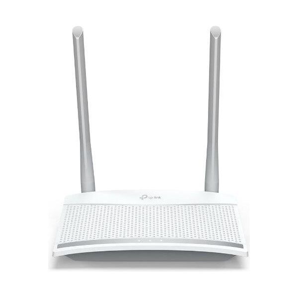 TP-LINK | Router | TL-WR820N | 802.11N | 300 Mbit/S | 10/100 Mbit/S | Porte Lan Ethernet (RJ-45) 2 | Supporto Mesh No | Mu-Mimo Sì | No Banda Larga Mobile | Tipo Di Antenna Esterna-image