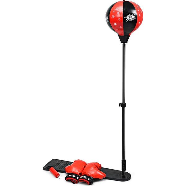 Supporto Per Boxe Per Bambini TY579434, Regolabile In Altezza Da 85 A 130 Cm, Palla Da Boxe Libera, Set Da Boxe Per Bambini-image