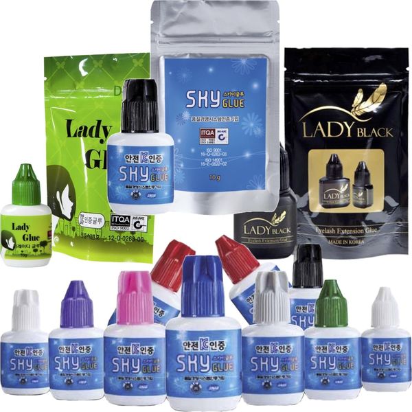 Sky Glue Colla Per Ciglia Extension S+ S D+ Extension 5Ml 10Ml-image