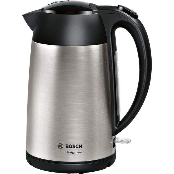 Bosch TWK3P420 Bollitore Elettrico 1,7 L 2400 W Nero, Acciaio Inossidabile-image
