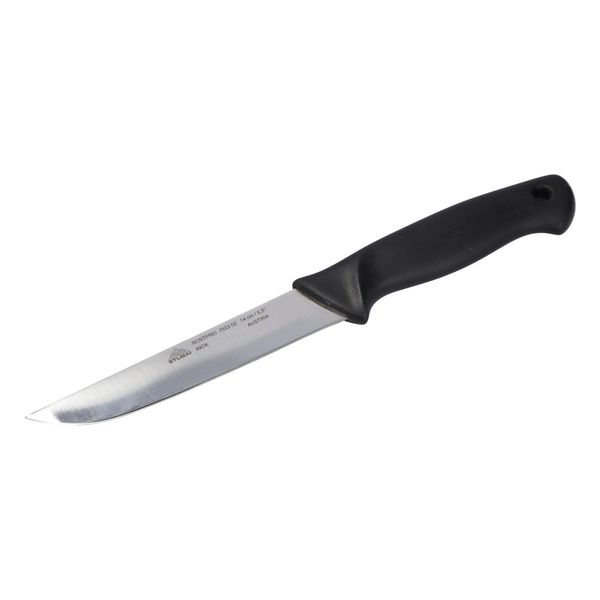 Stubai Coltello Da Cucina Di Alta Qualità A Dorso Dritto | 140 Mm | Coltello Da Casa Lady Line In Acciaio Inox Per Tagliare Senza Fatica Carne, Verdura, Frutta E Alimenti, Inossidabile, Lavabile In Lavastoviglie-image