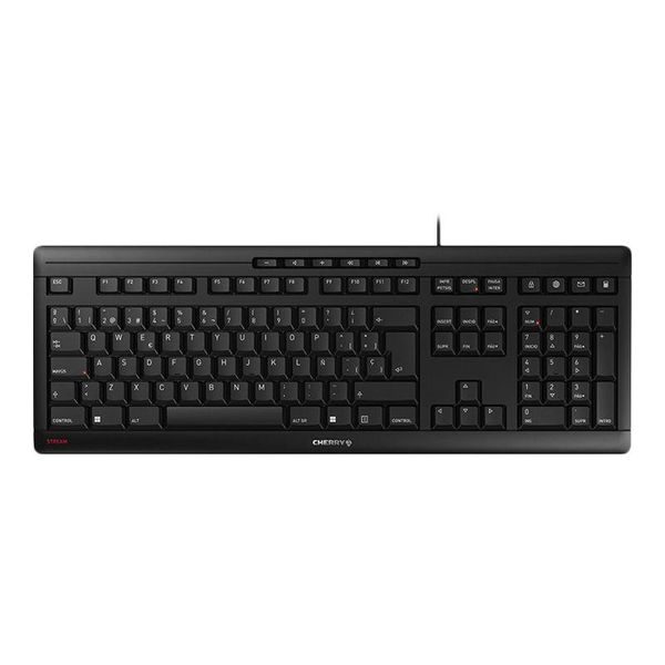 Cherry JK-8500ES-2 Cherry Tas Stream Keyboard Corded Es-Layout Schwarz-image