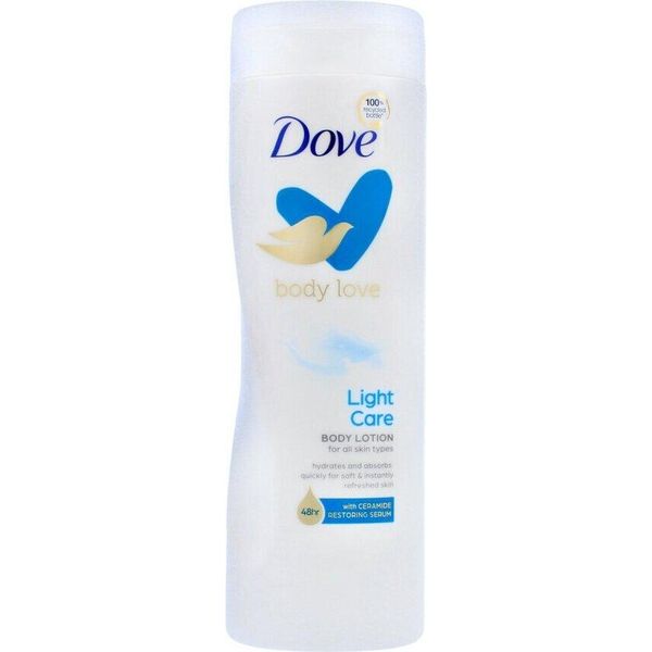 Dove Body Love Light Care, Lozione Idratante Per Il Corpo, 400 Ml-image