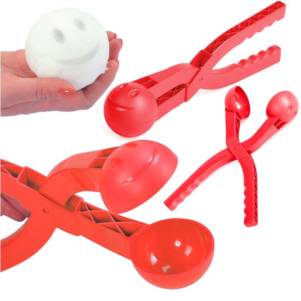 Creatore Di Palle Di Neve - Stampo Per Palle Di Neve, Pezzo Singolo, Rosso-image