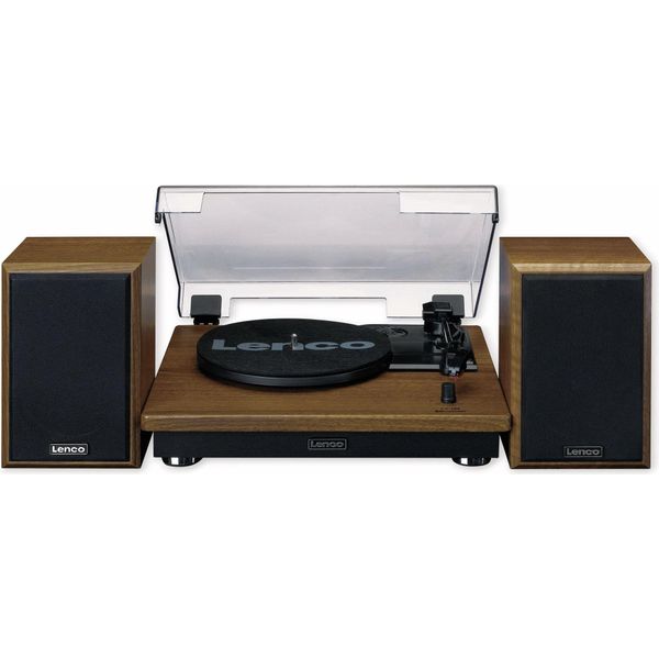 Lenco LS-100 - Giradischi - 10 Watt (Totale) - Legno-image