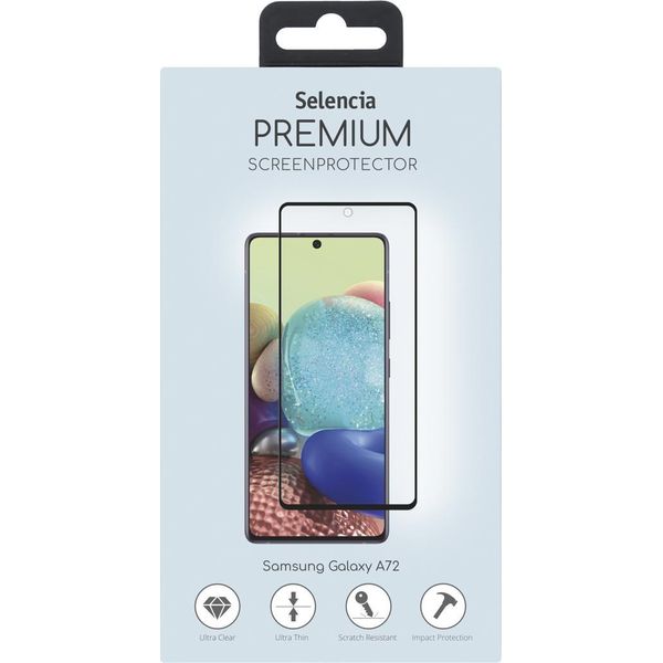 Selencia Pellicola Protettiva Samsung Galaxy M53, Samsung Galaxy A72 Vetro Blindato Premium Per Samsung Galaxy M53, Samsung Galaxy A72-image